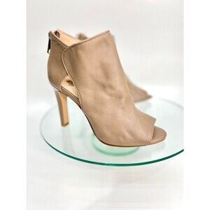 Louise Et Cie Ilsabelle Ankle Boots Booties Leather Tan cutout